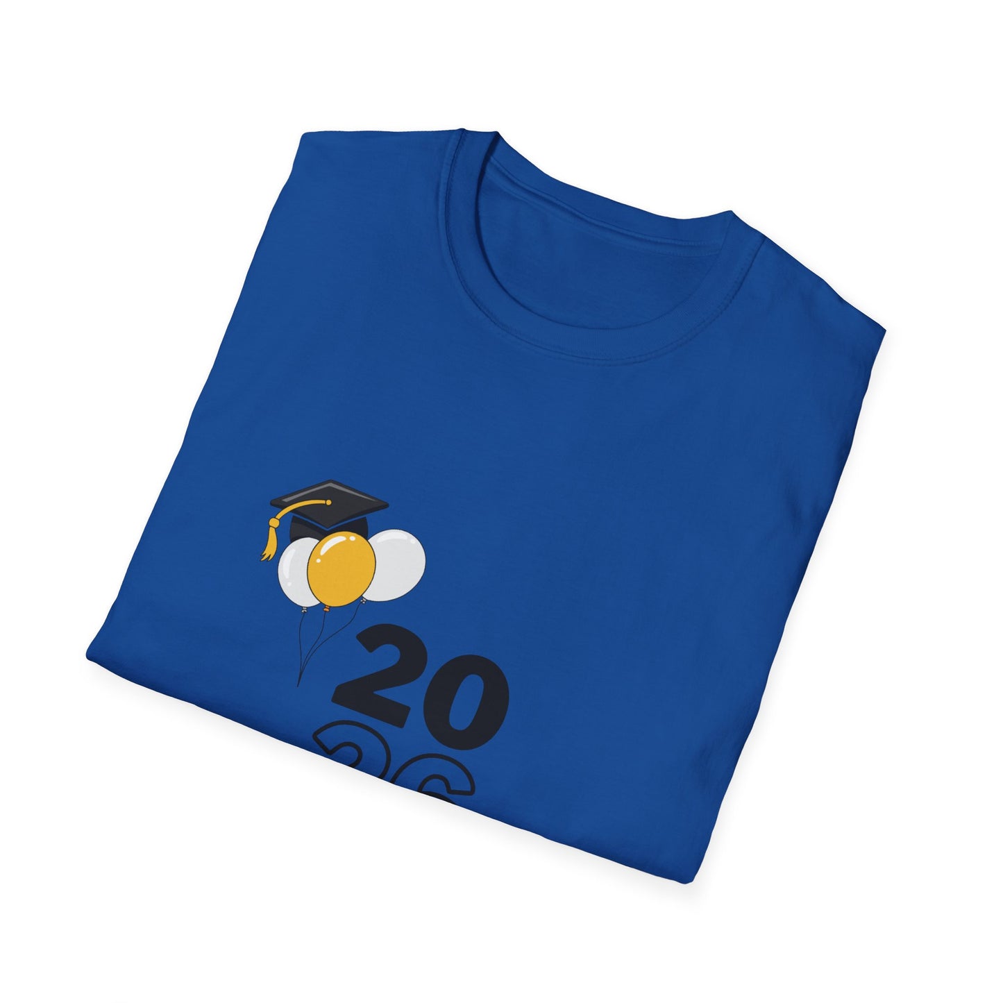 2026 Graduate T-Shirt – 2026 Graduate Tee with Cap & Balloon Design