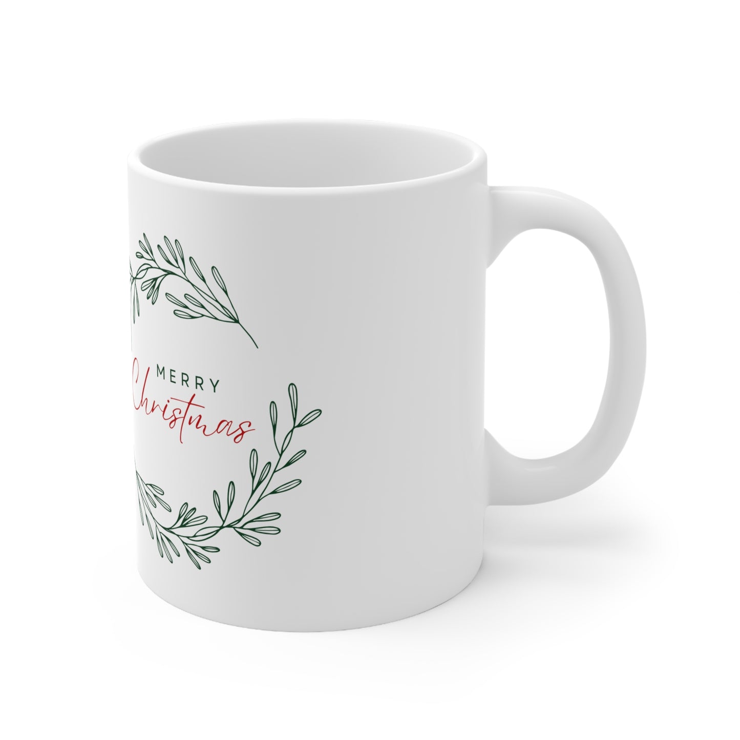 <Merry Christmas Ceramic Mug 11oz