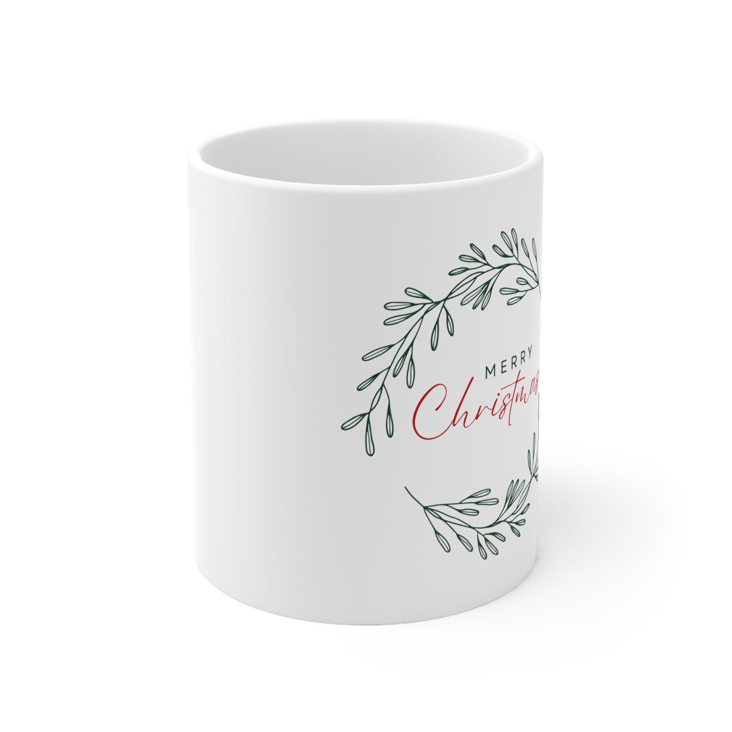 <Merry Christmas Ceramic Mug 11oz