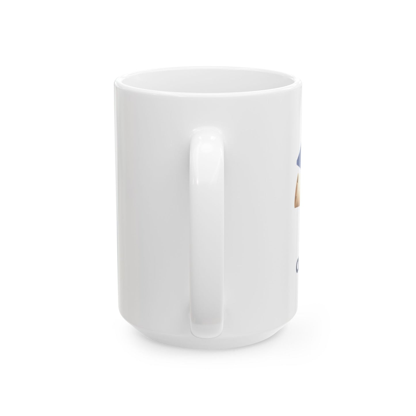 Graduation Ceramic Mug — Class of 2026 Cap & Diploma Coffee Cup (11oz/15oz)